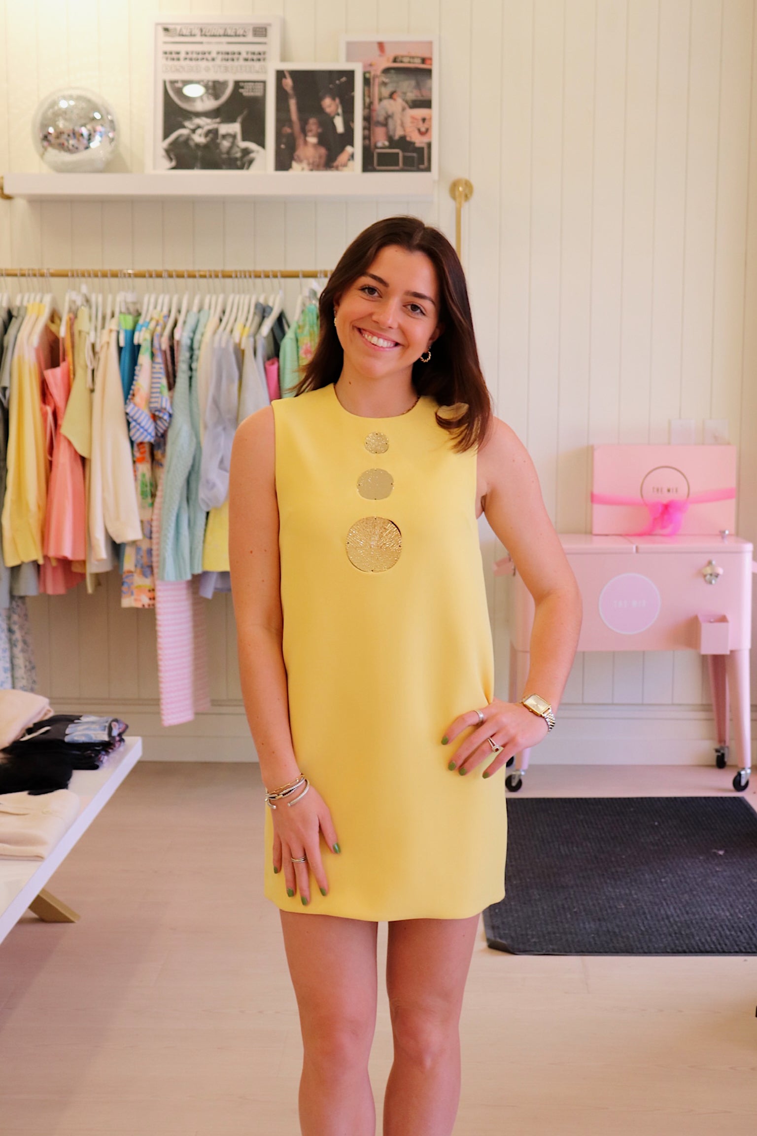 alexis dress yellow Alexis Vango Dress