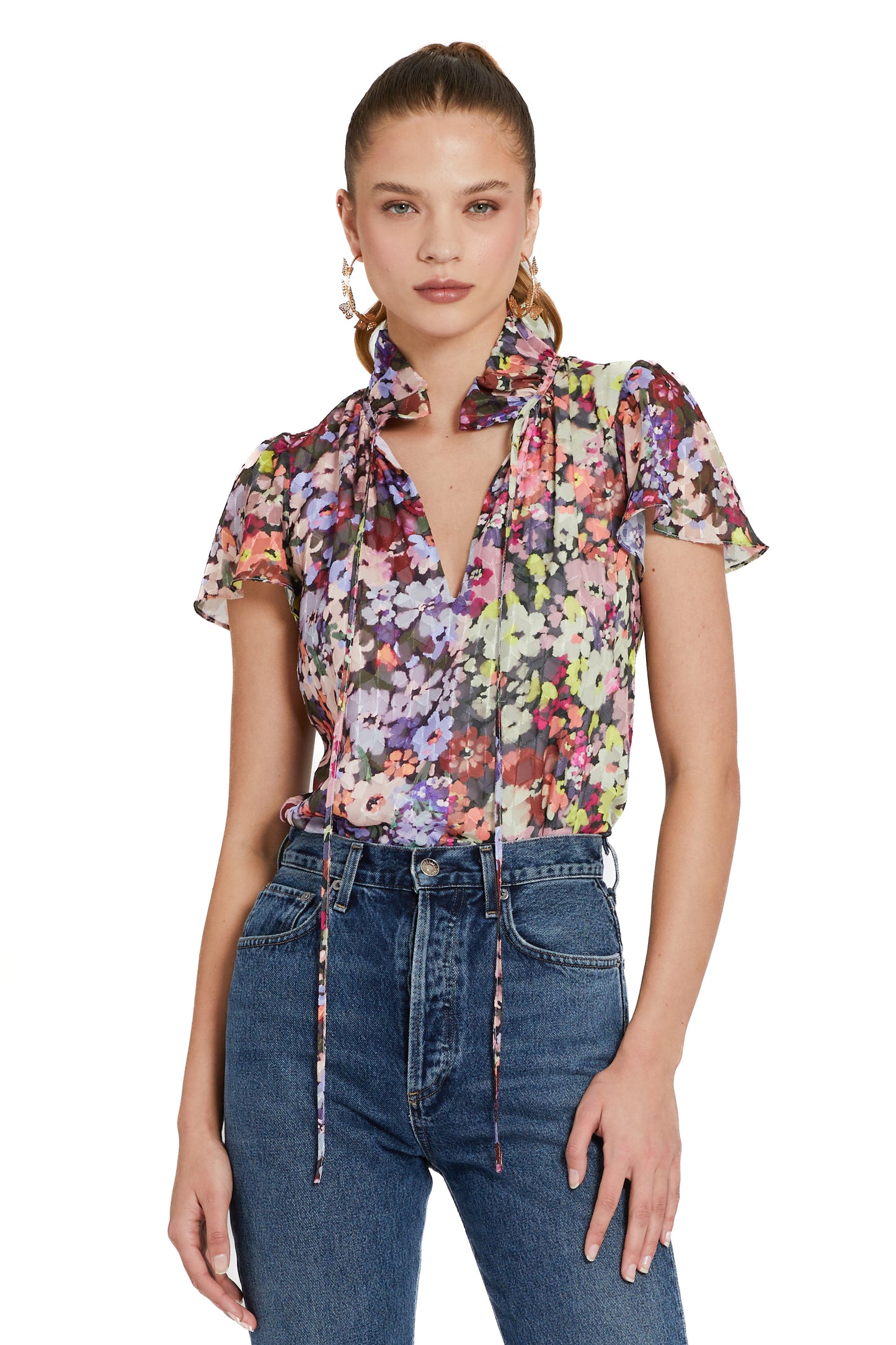 Amanda Uprichard Vittoria Top