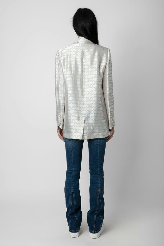 Zadig & Voltaire Vicka Wings Jacquard Blazer