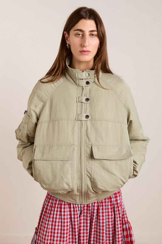 Damson Madder Chachi Bomber