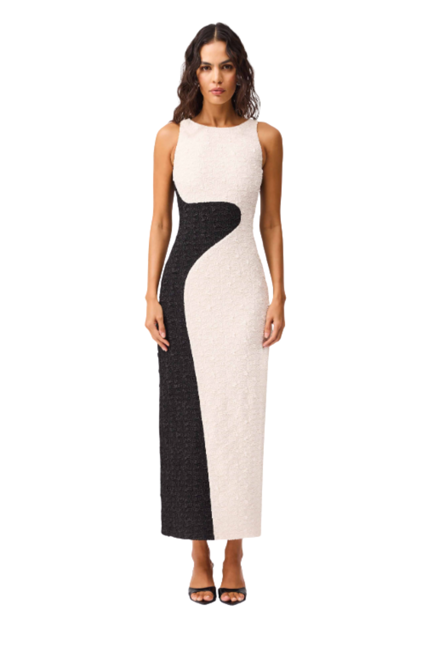 Elliatt Paloma Gown, Black/Ivory