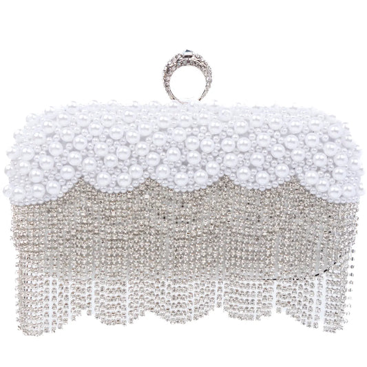 Pearl and Crystal Clutch