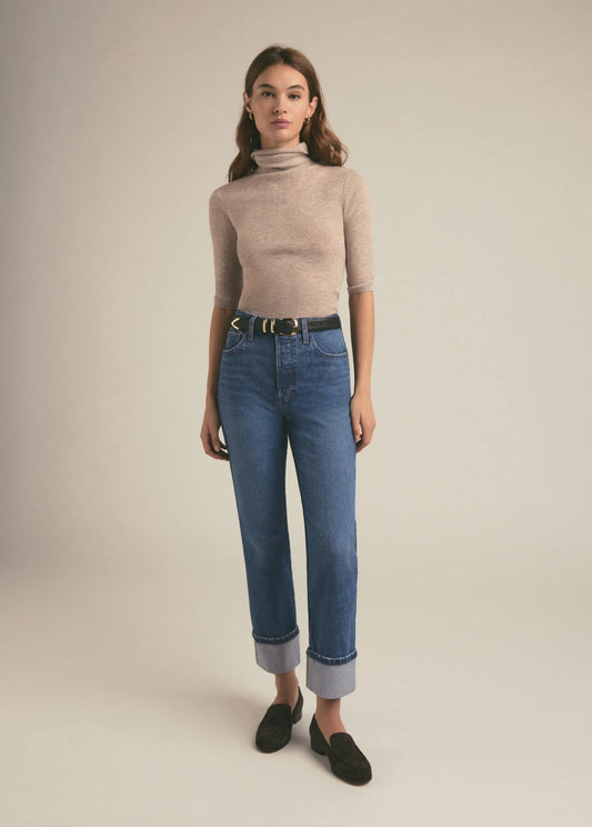 Favorite Daughter The Valentina Cuffed Super High Rise STraight