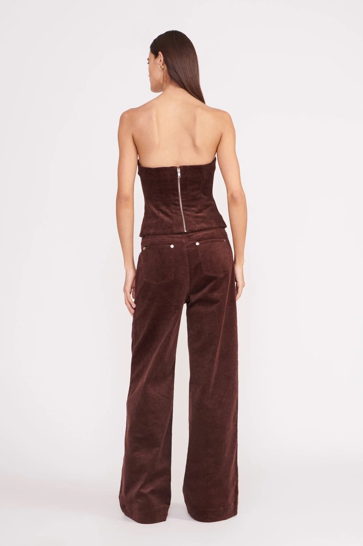 STAUD WOODGRAIN TOP - MAHOGANY