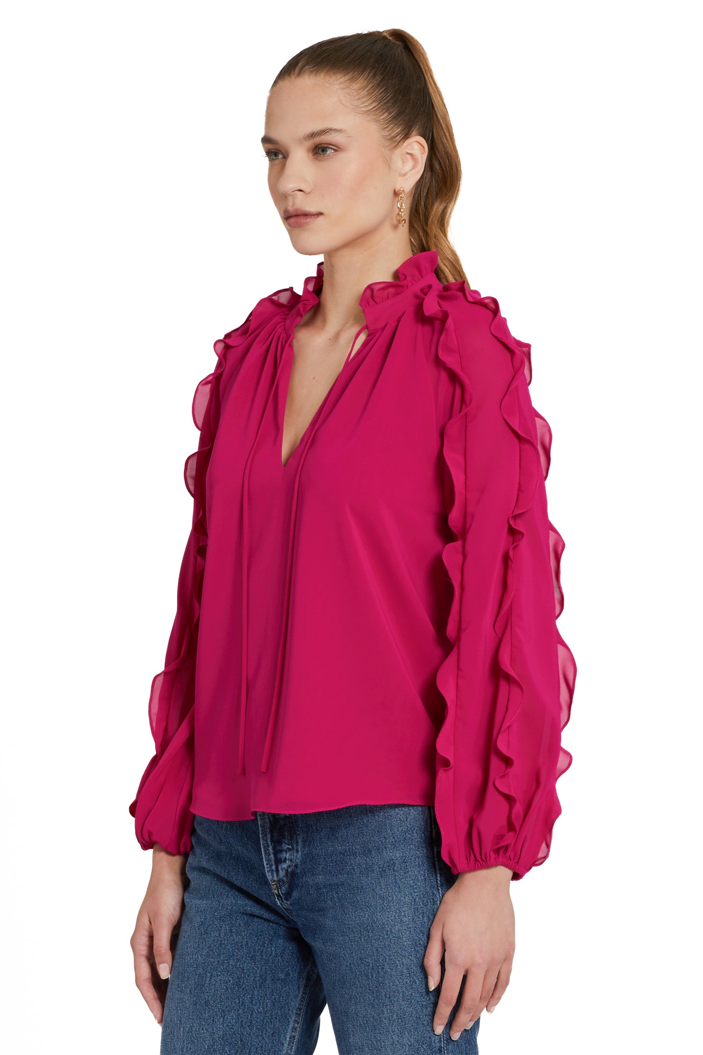 Amanda Uprichard Claudine Top