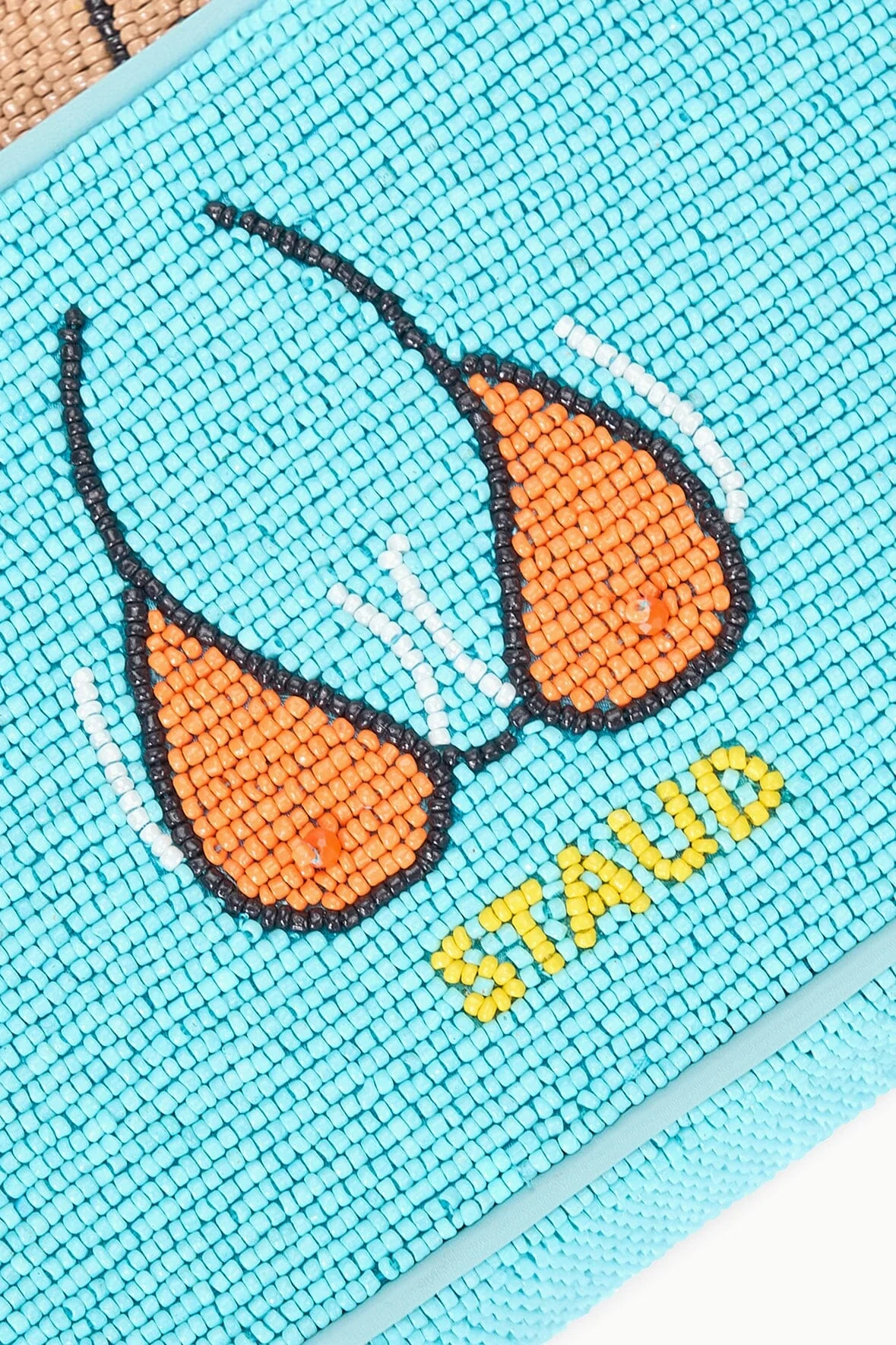 STAUD Tommy Beaded Bag Beach Bums