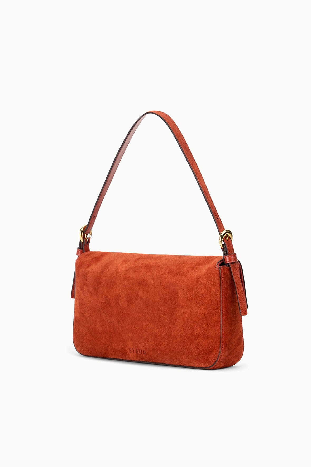 Staud Harlow Bag Auburn Suede
