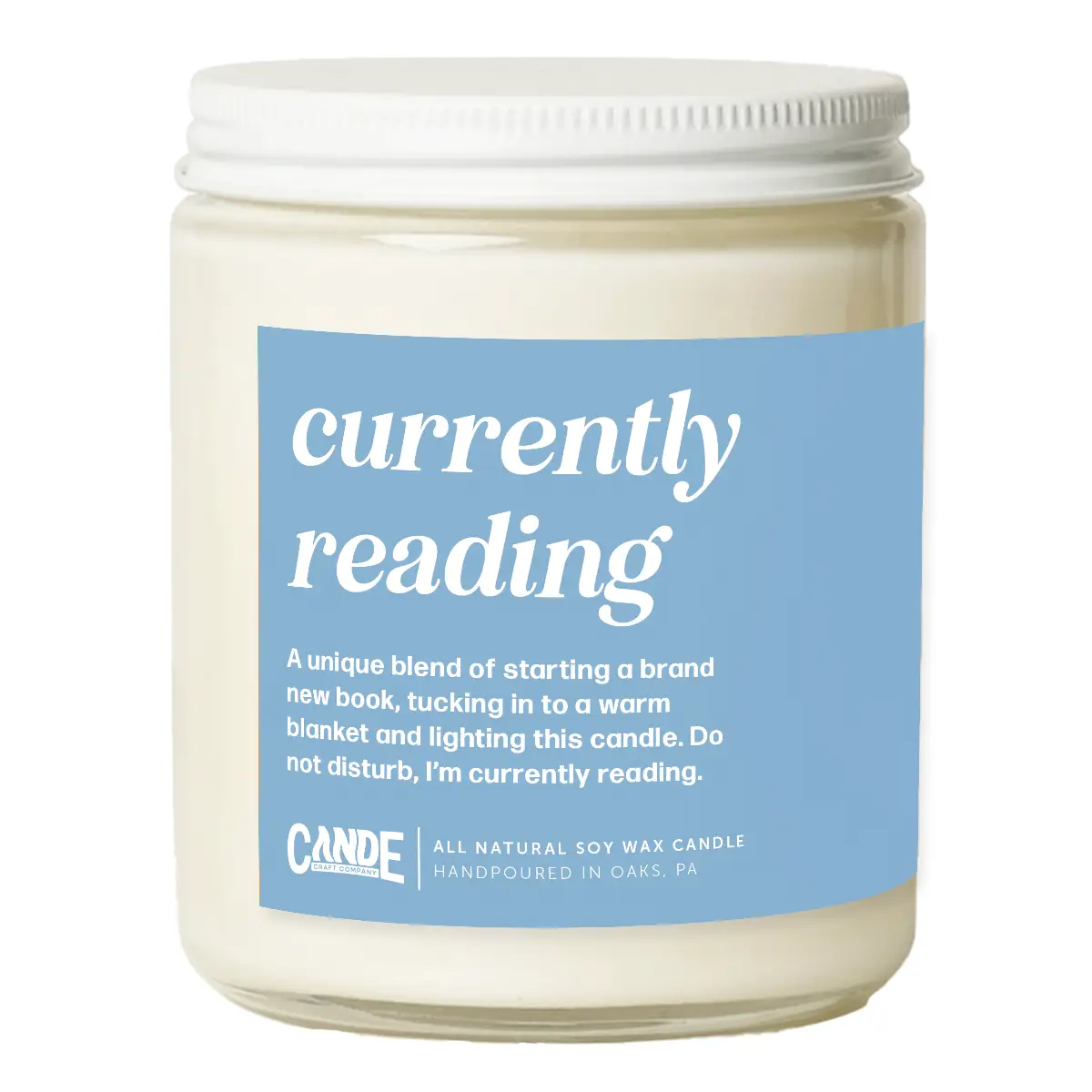 Currently Reading Scented Candle