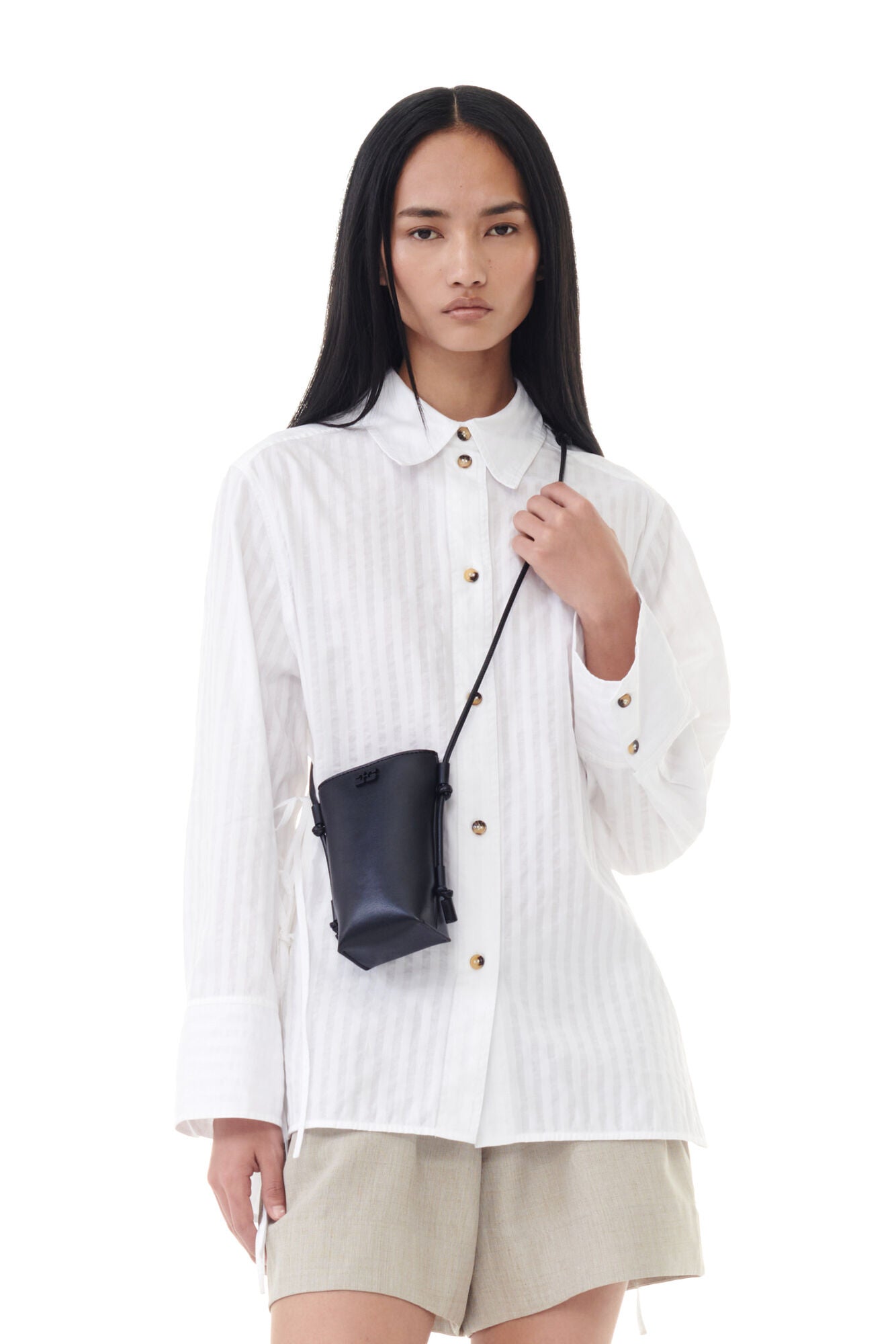 BLACK GANNI BOU CROSSBODY
