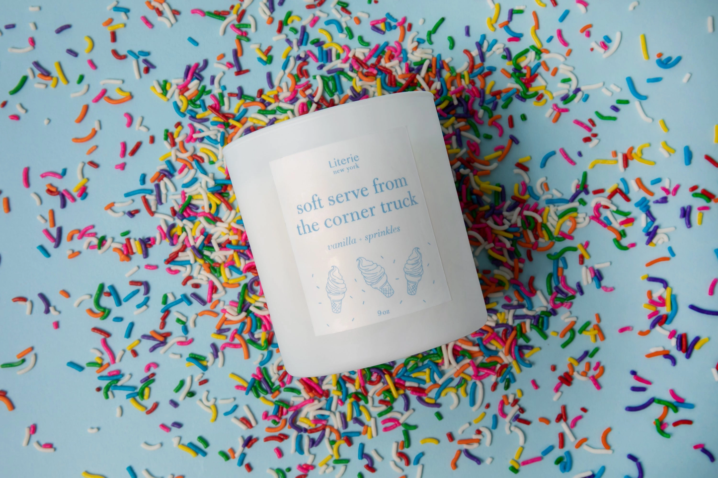 Literie Soft Serve Candle