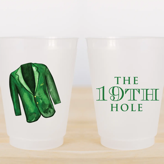 19th Hole Jacket Frosted Cups- Masters