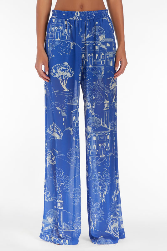 Amanda Uprichard Vera Pants in Yorkshire Print