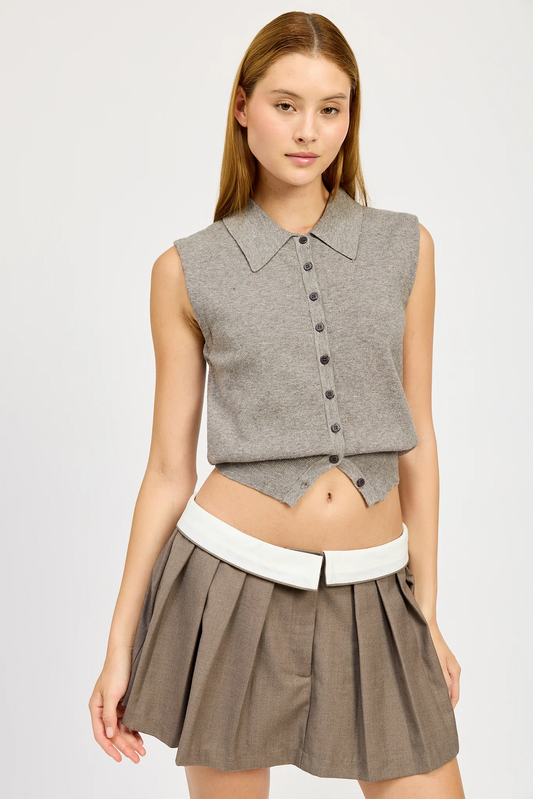 En Saison Mirabella Pleated Skort