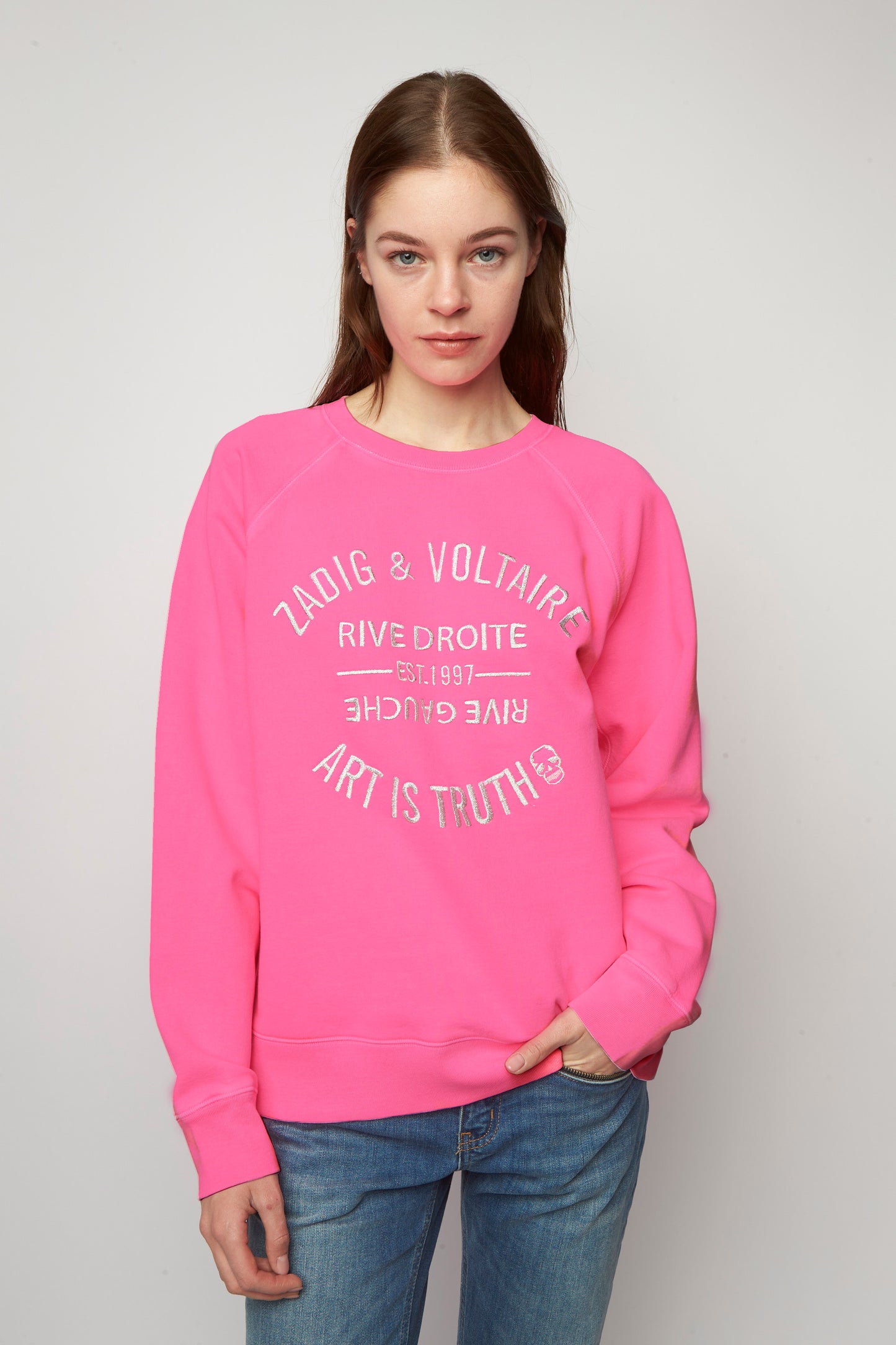 Zadig & Voltaire Upper Blason Embroidered Sweatshirt