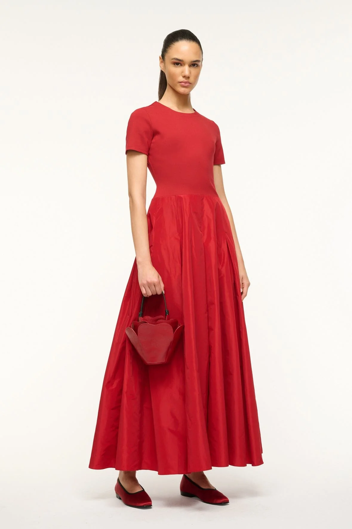 STAUD Juliet Bag Rouge