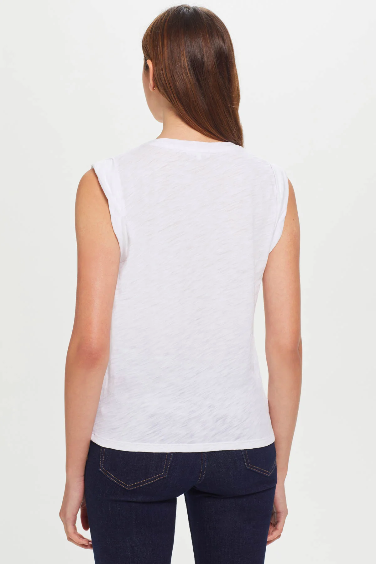 GOLDIE ROLLED SLEEVE TEE