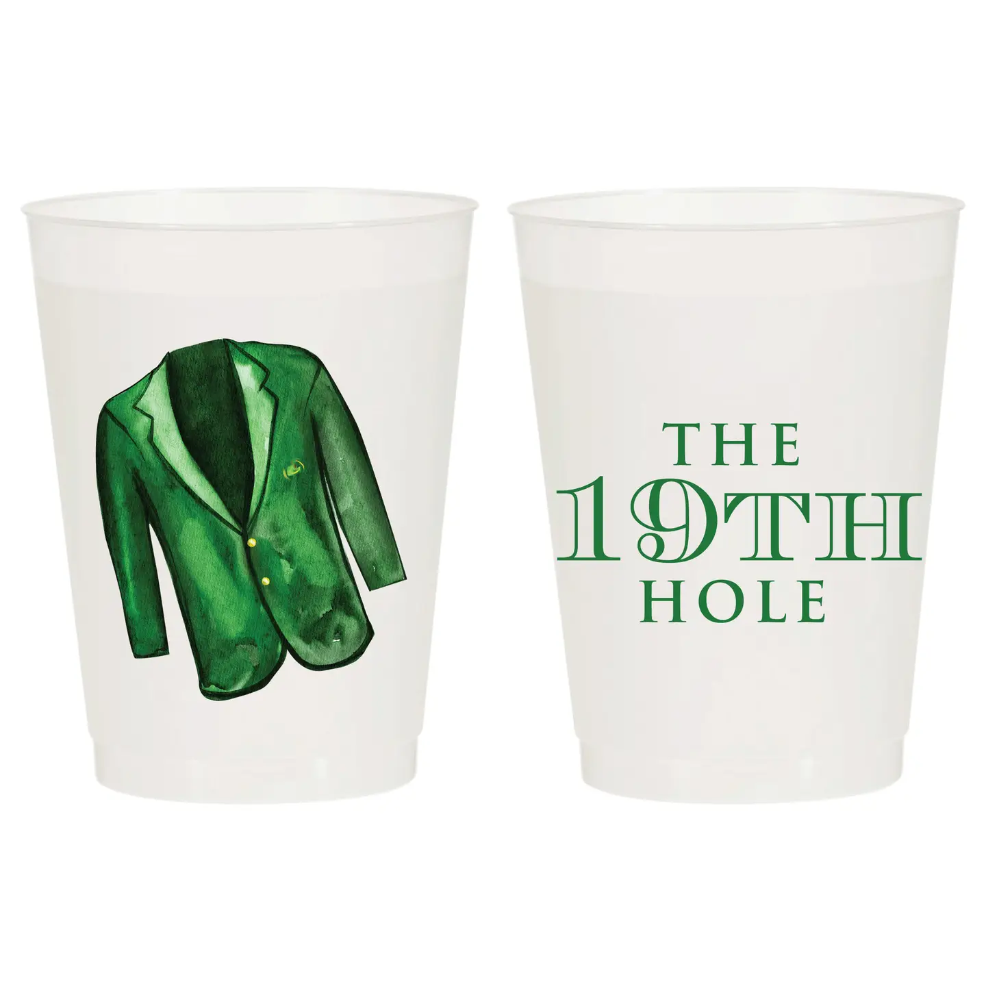 19th Hole Jacket Frosted Cups- Masters