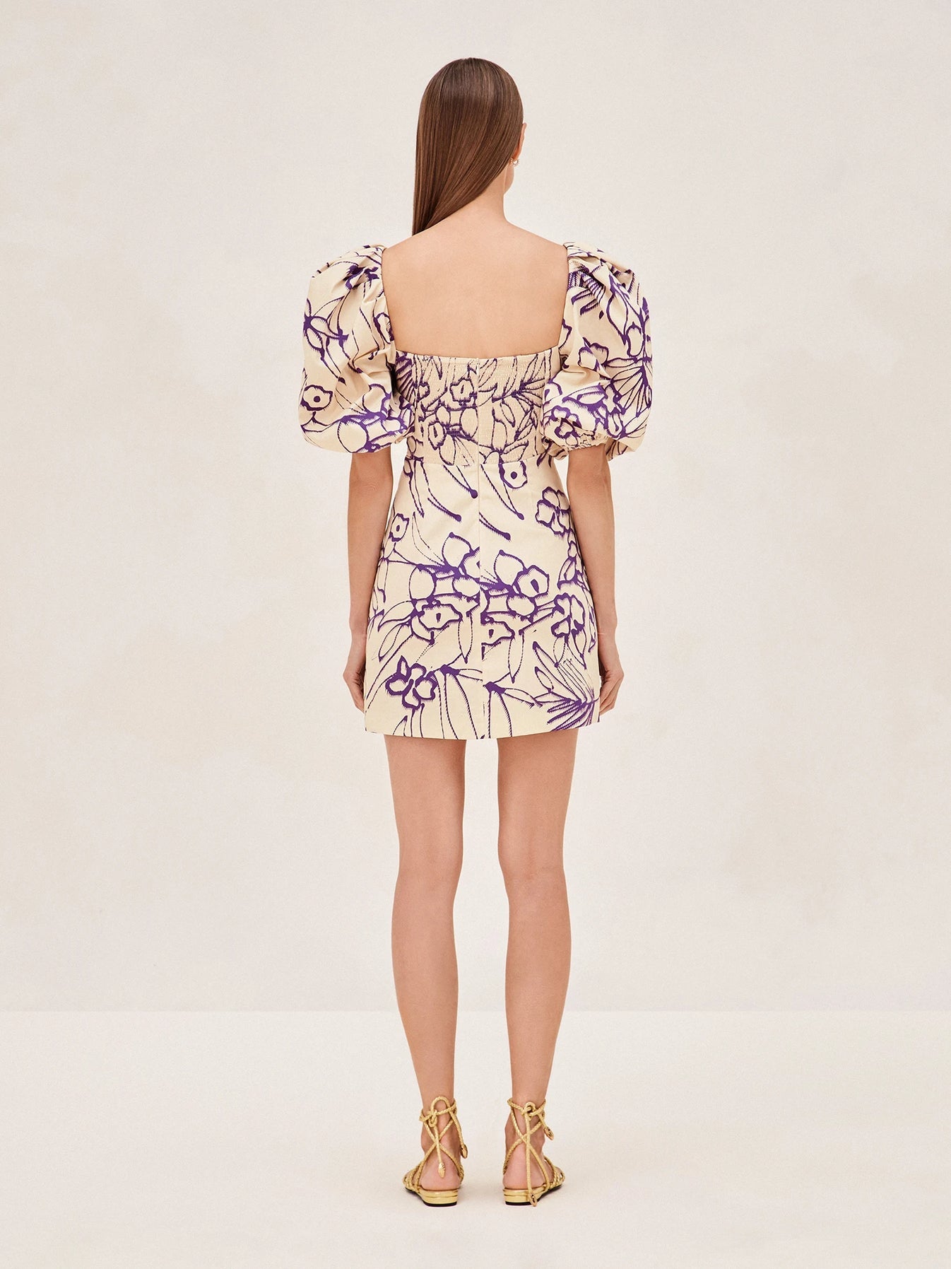 Alexis Rapha Dress - Purple Brush