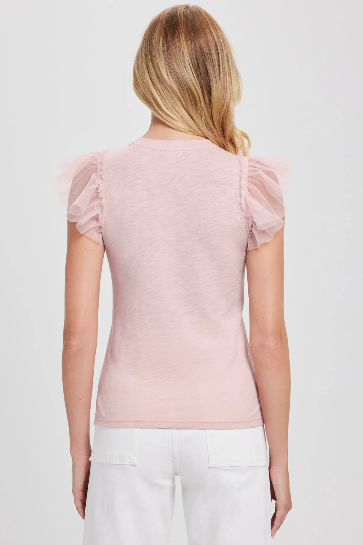 Goldie Tulle Ruffle Shell