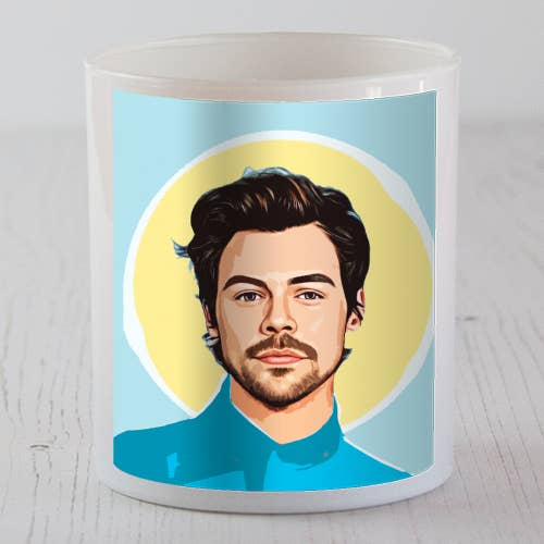 Scented Candles, Saint Harry By Dolly Wolfe