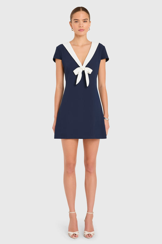 Amanda Uprichard Oxford Dress - Ink