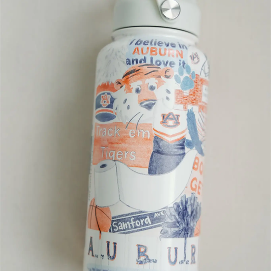 Auburn University 32 oz Insulated Water Bottle