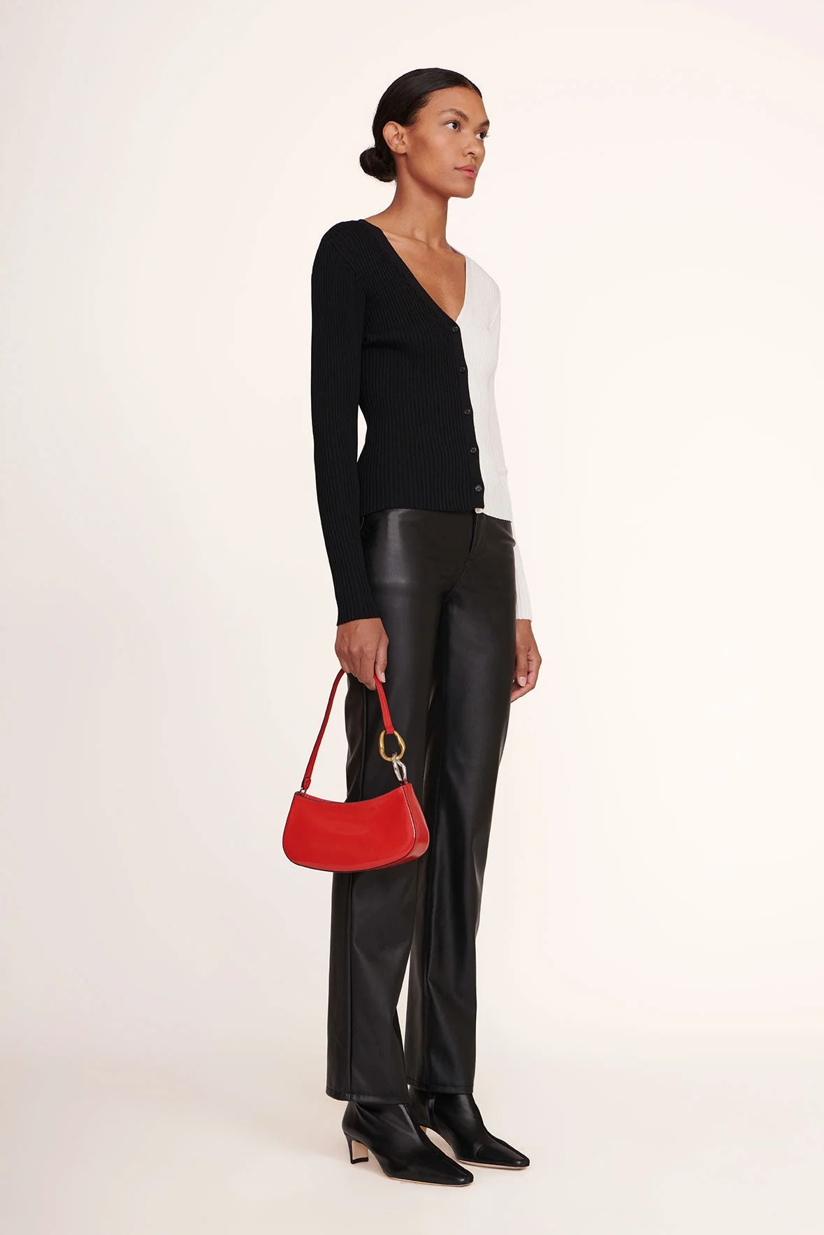 Staud Ollie Bag - Cherry