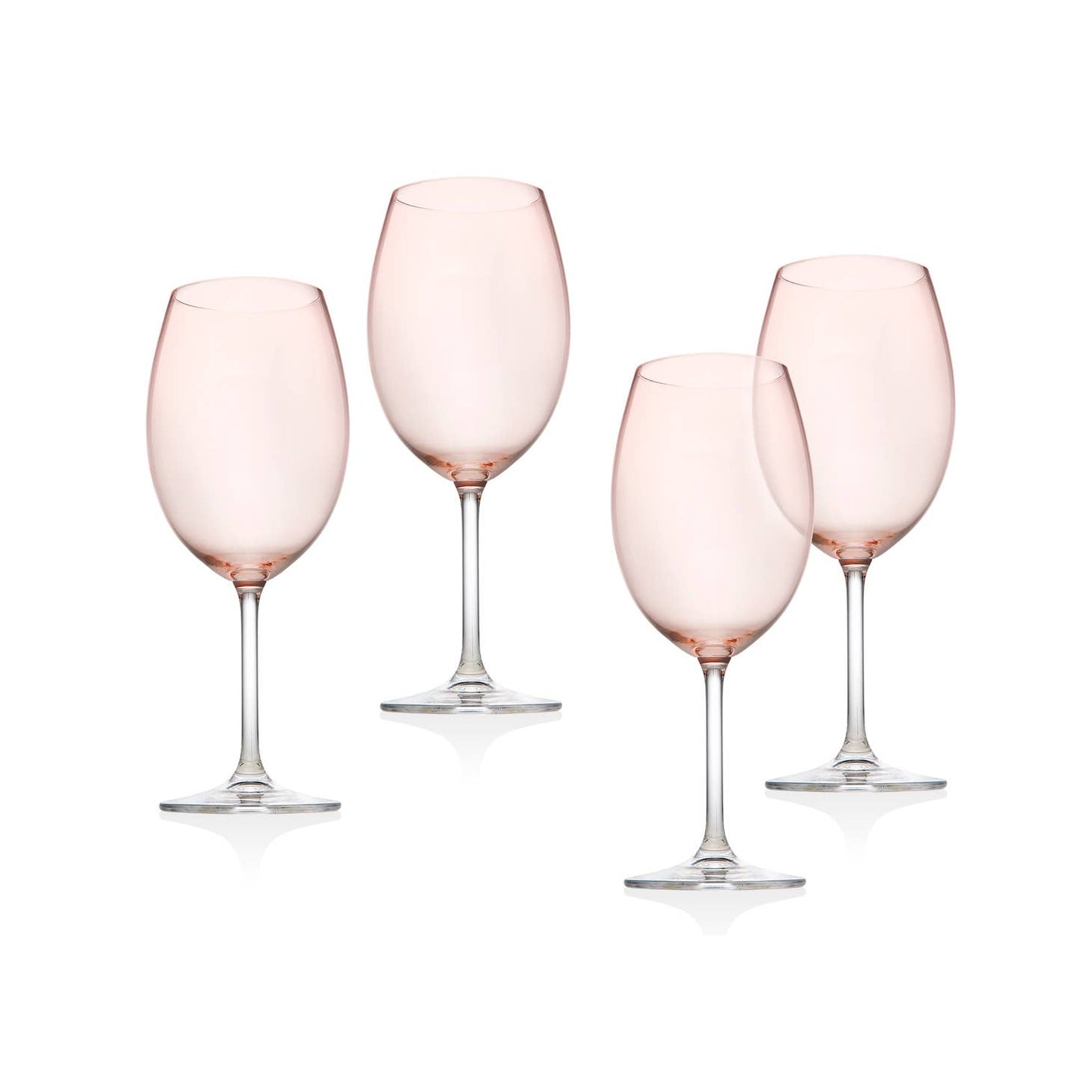 Meridian Blush Set of 4 White Wine 12 oz