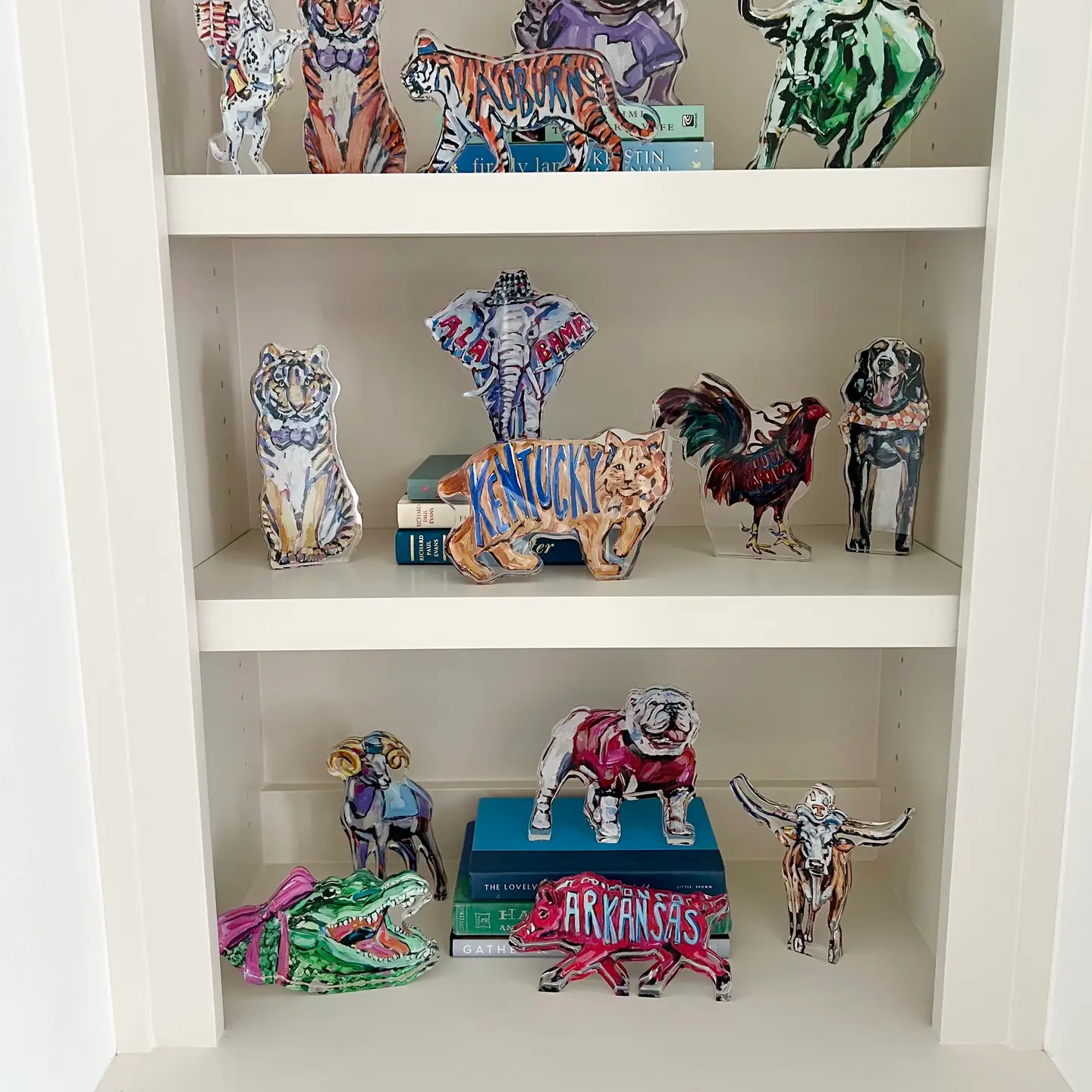 Chelsea McShane "Auburn Tiger Ii" Acrylic Small