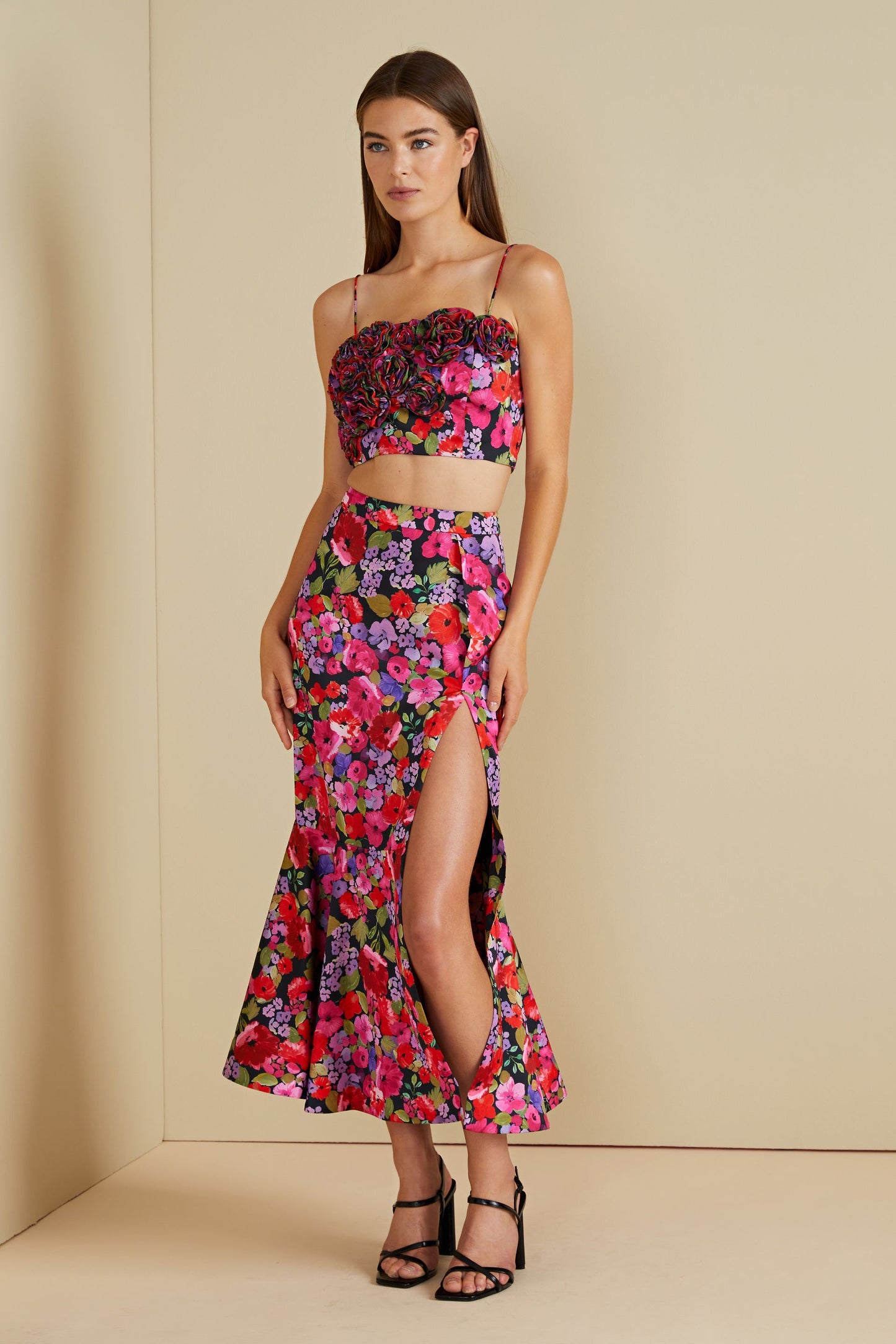 Amur Clyde Midi Skirt