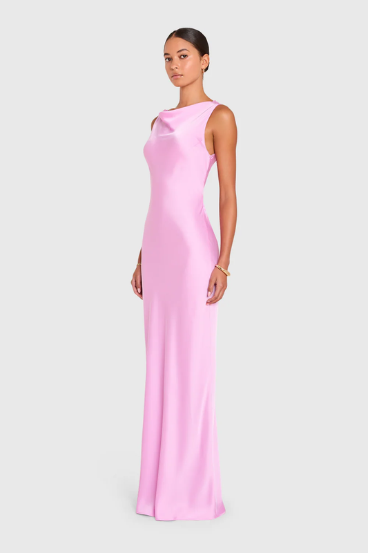 Amanda Uprichard Roslyn Gown - azalea