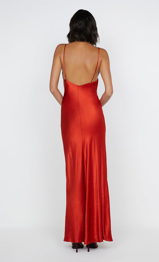 BEC + BRIDGE Moon Dance V Maxi Dress - Crimson