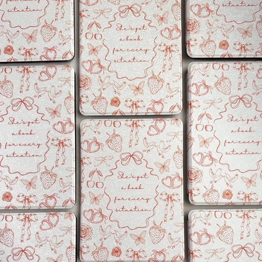 She's Got A Book For Every Situation - Kindle Case