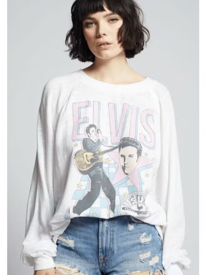 RECYCLED KARMA ELVIS SUN RECORD LIVE SWEATSHIRT