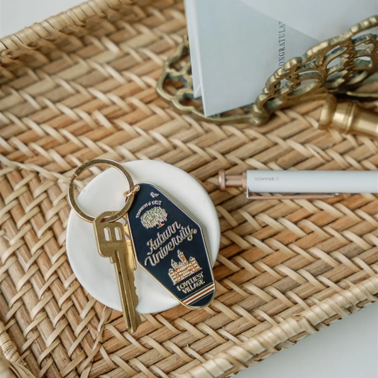 Auburn University Enamel Keychain, Collegiate