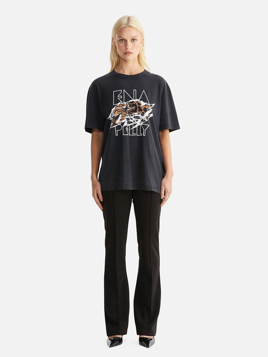 Ena Nelly Jessie Oversized Tigers Eye Tee