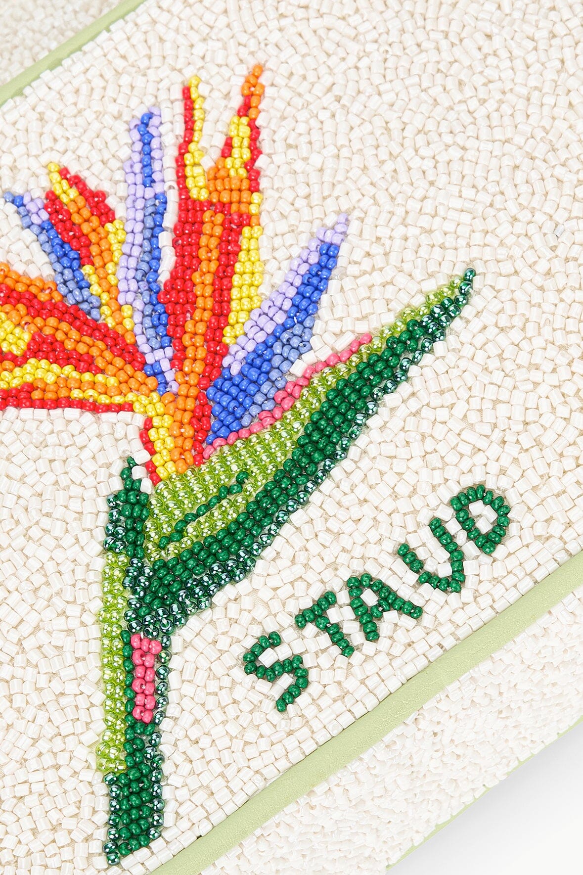 Staud Tommy Beaded Bag = Birds of Paradise