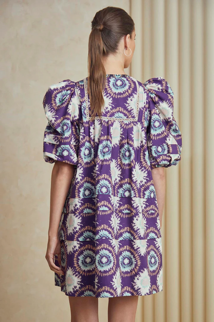 Hunter Bell Jenkins Dress - London Rain Purple