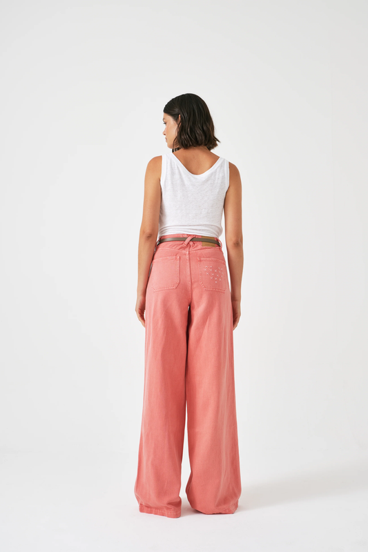 Seventy + Mochi Dear Bay Jean in Mineral Red