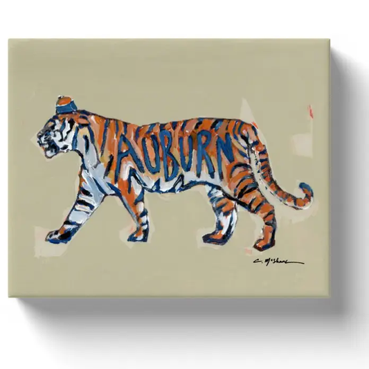 Chelsea McShane Art Auburn 10x8 Canvas Print