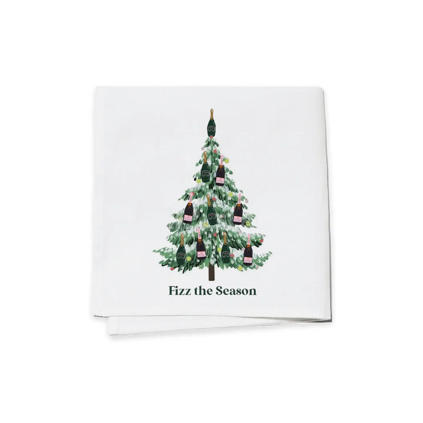 Holiday Cocktail Napkins (S/4) - Fizz the Season