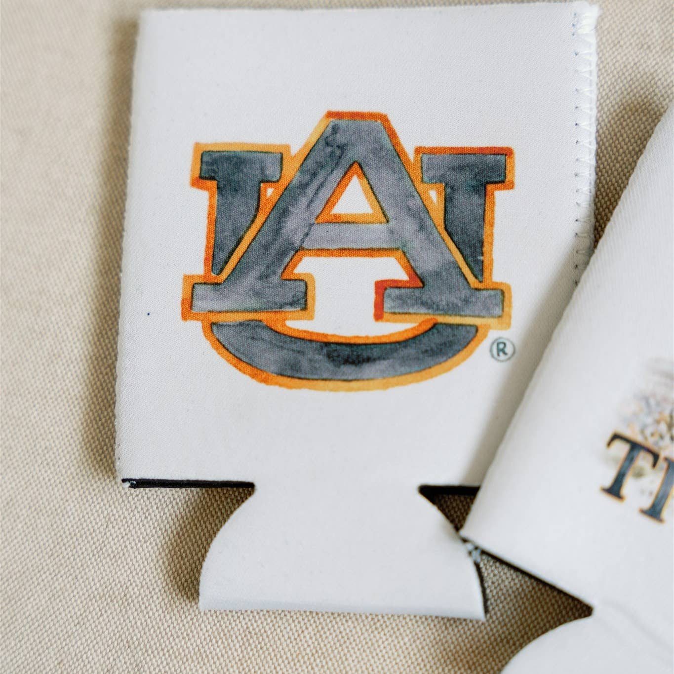 GRACEFULLY MADE ART Auburn University Koozie