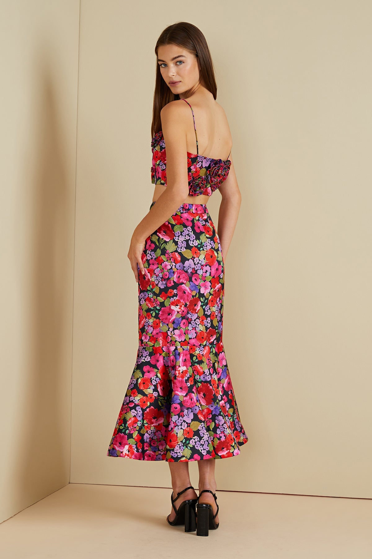 Amur Clyde Midi Skirt