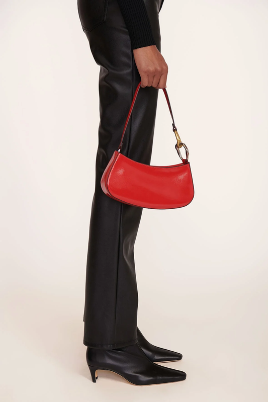 Staud Ollie Bag - Cherry