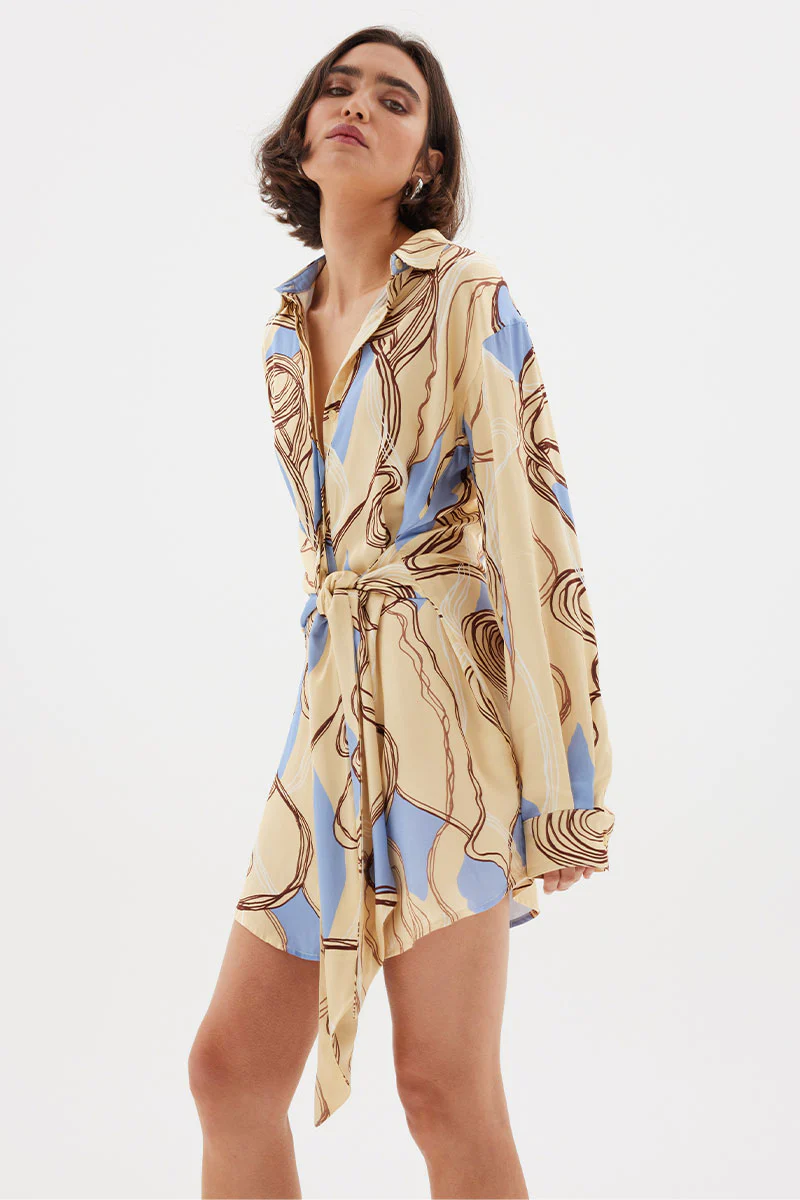 Sovere Expression Shirt Dress