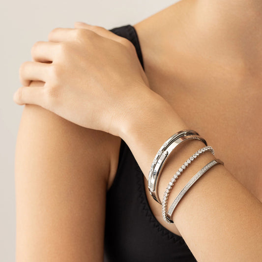 Artizan Joyeria SILVER GEAR BRACELET STACK
