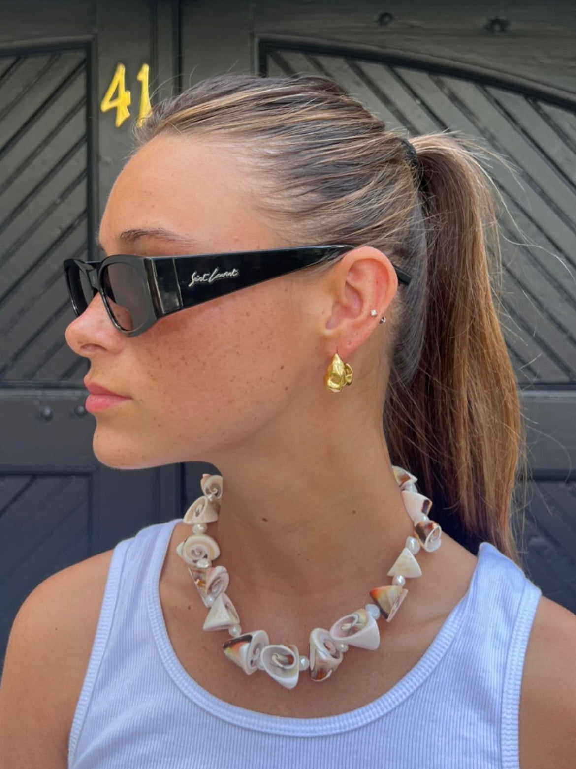 Danielle Hoop Earring