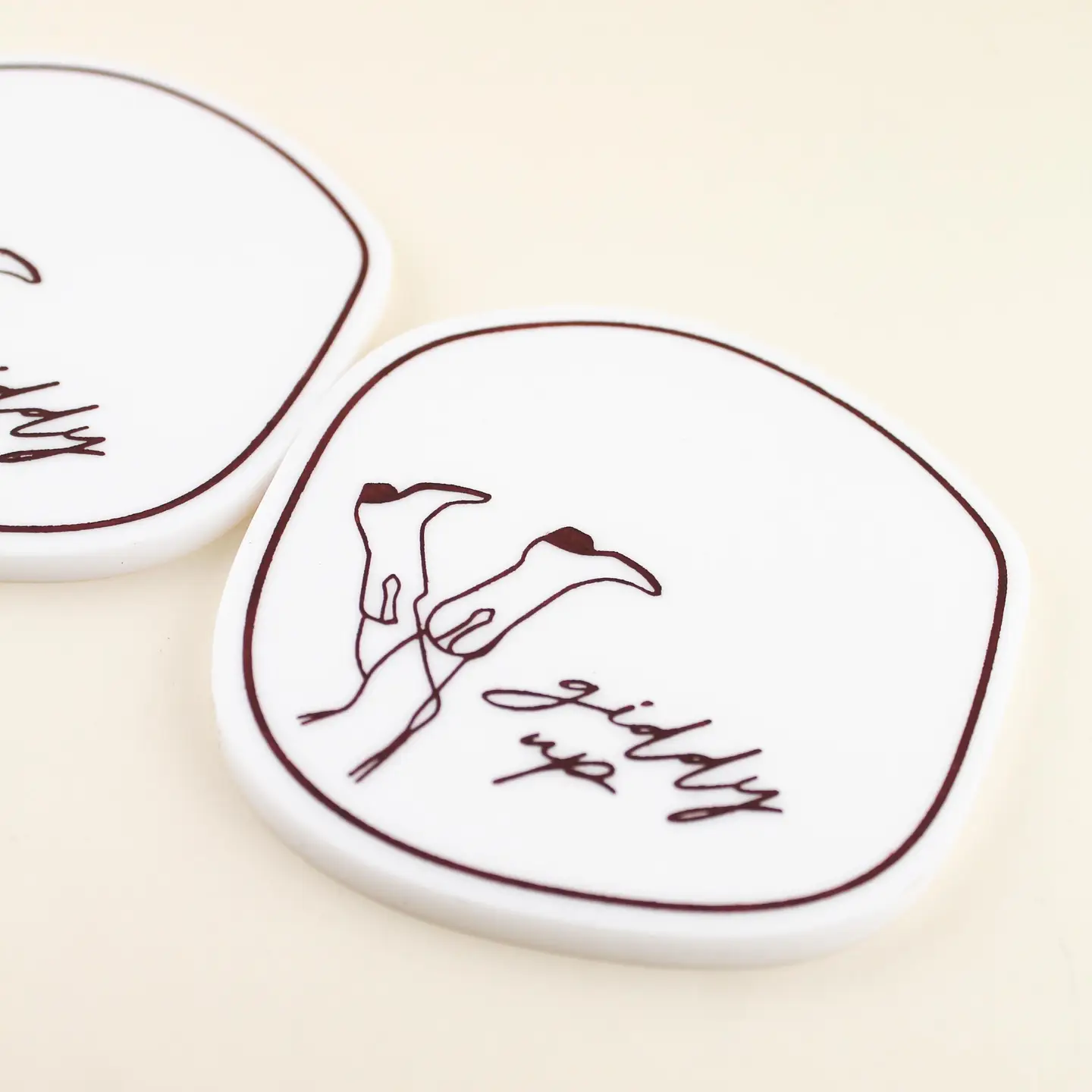 Giddy Up Coasters (Set of 2)