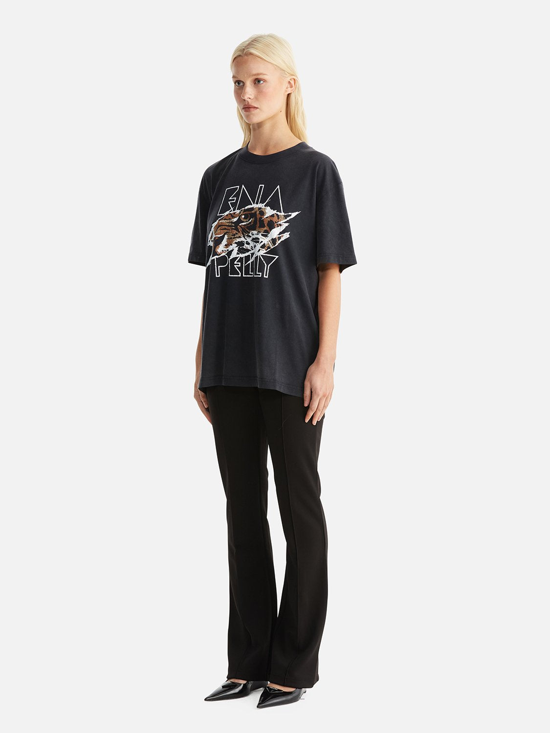 Ena Nelly Jessie Oversized Tigers Eye Tee