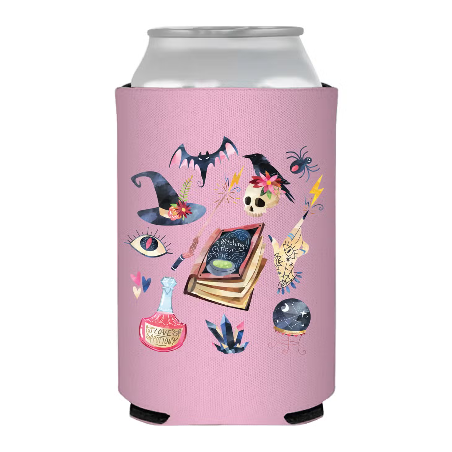 Witching Hour Halloween Can Cooler- Halloween